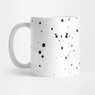 Black & White Ink Spots Mug